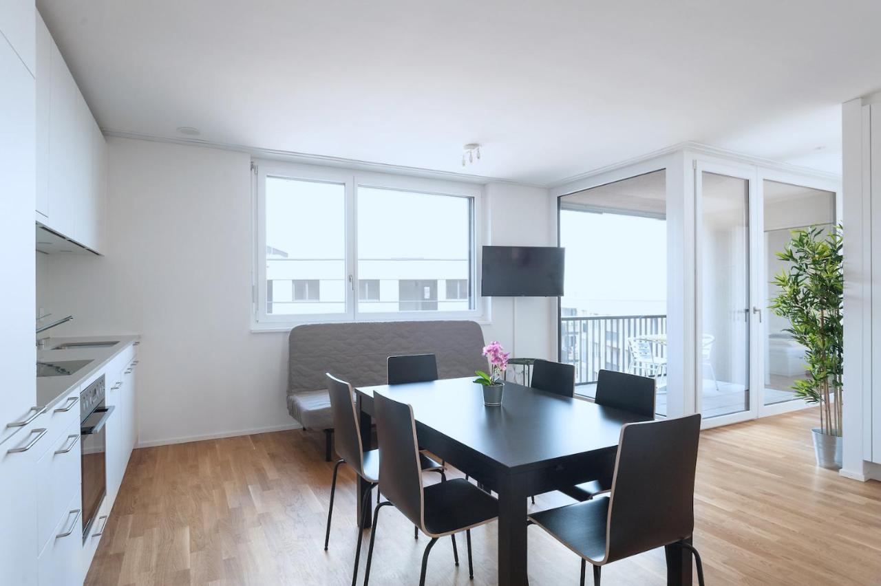 Hitrental Messe Apartments Basel Bagian luar foto