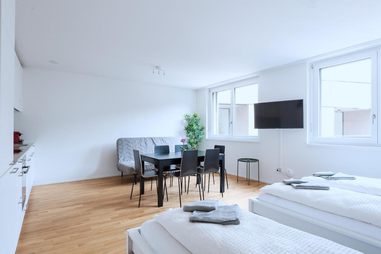 Hitrental Messe Apartments Basel Bagian luar foto
