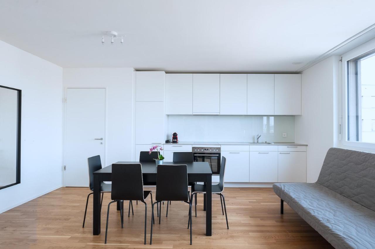 Hitrental Messe Apartments Basel Bagian luar foto