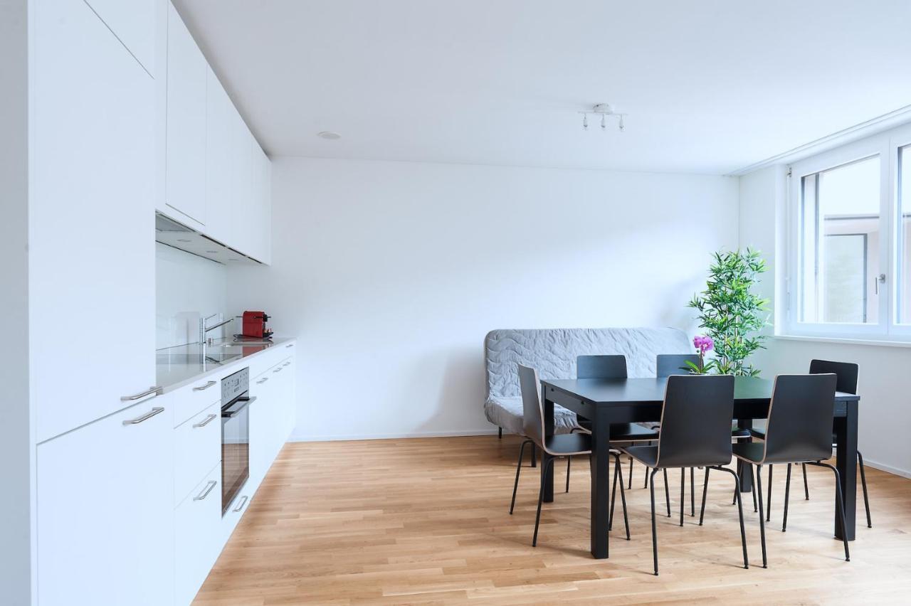 Hitrental Messe Apartments Basel Bagian luar foto