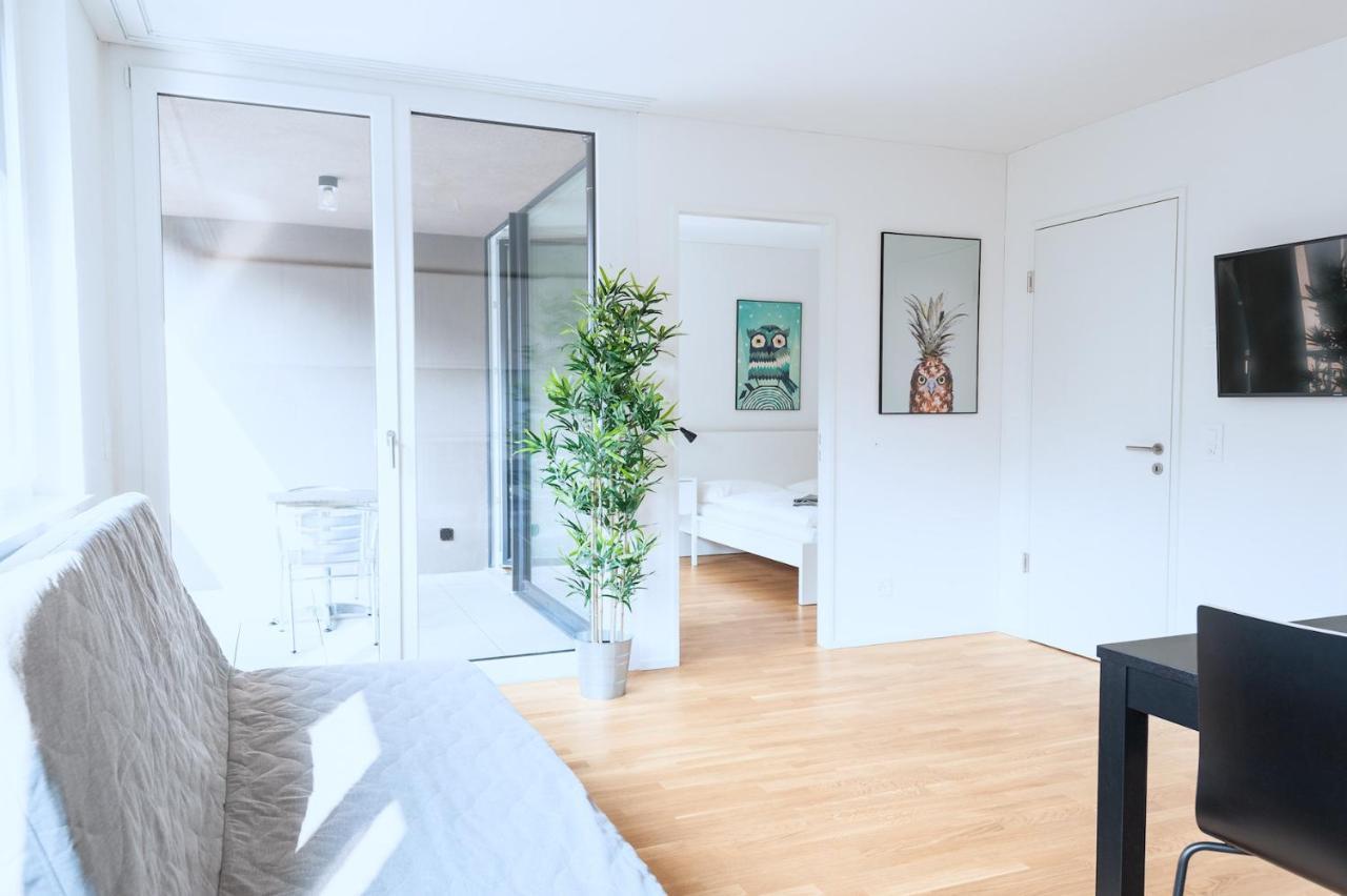 Hitrental Messe Apartments Basel Bagian luar foto