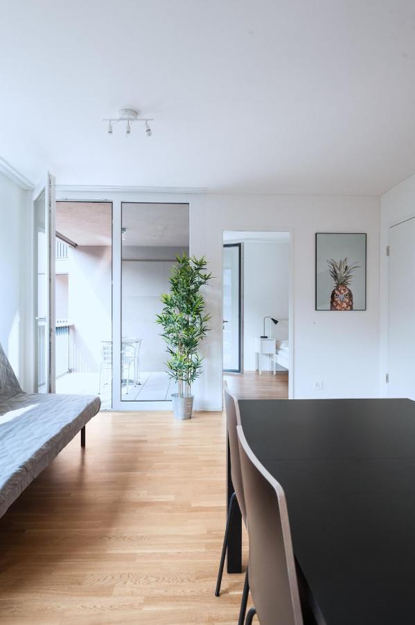 Hitrental Messe Apartments Basel Bagian luar foto