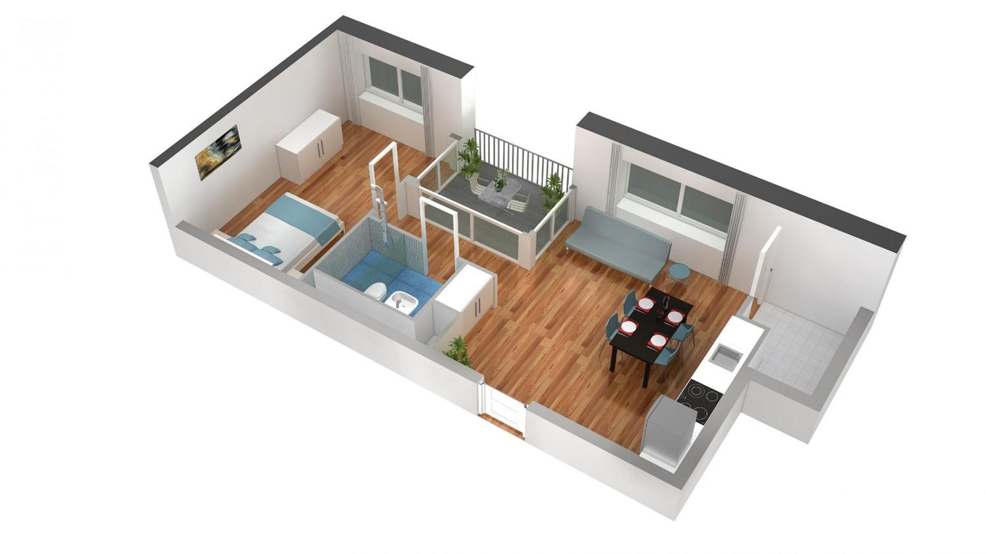 Hitrental Messe Apartments Basel Bagian luar foto