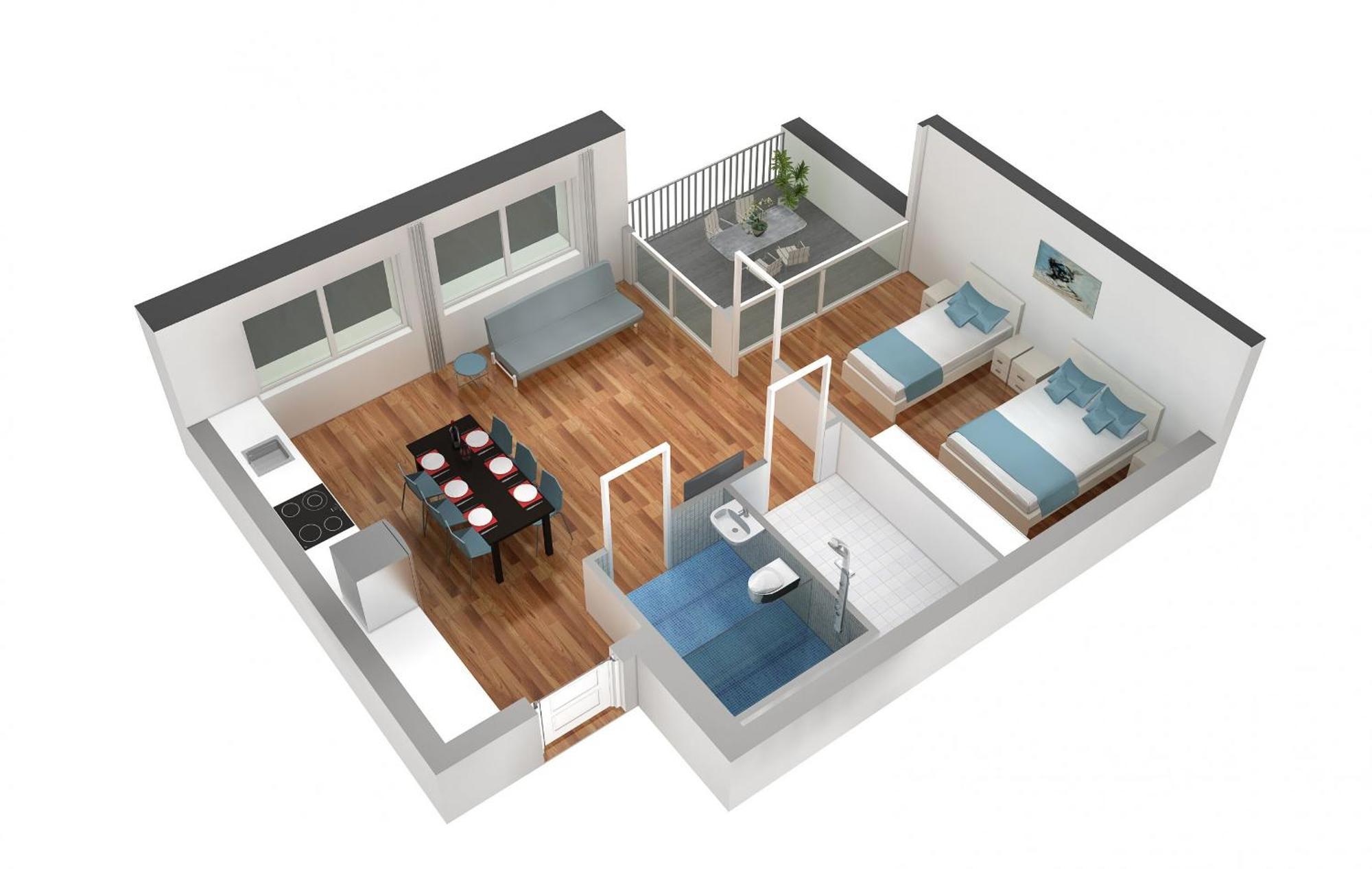 Hitrental Messe Apartments Basel Bagian luar foto