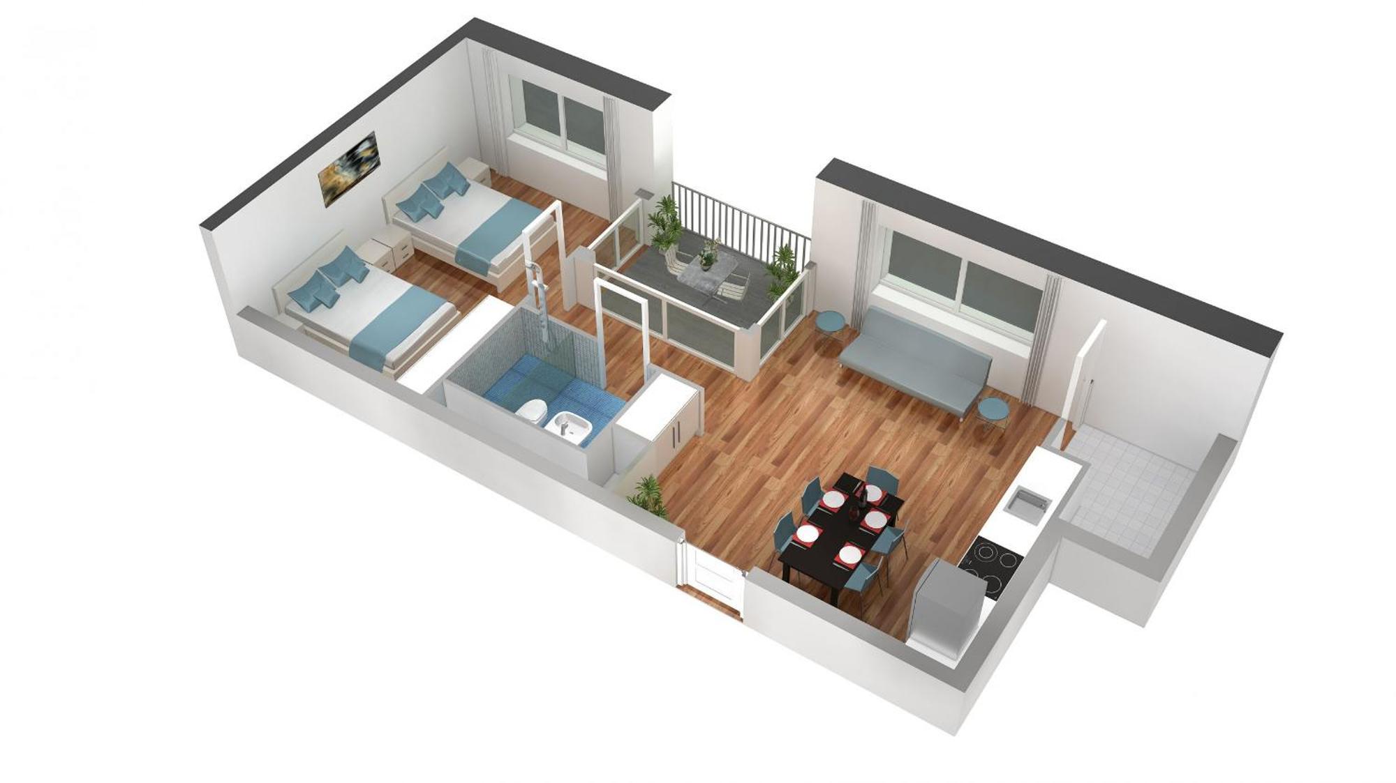 Hitrental Messe Apartments Basel Bagian luar foto