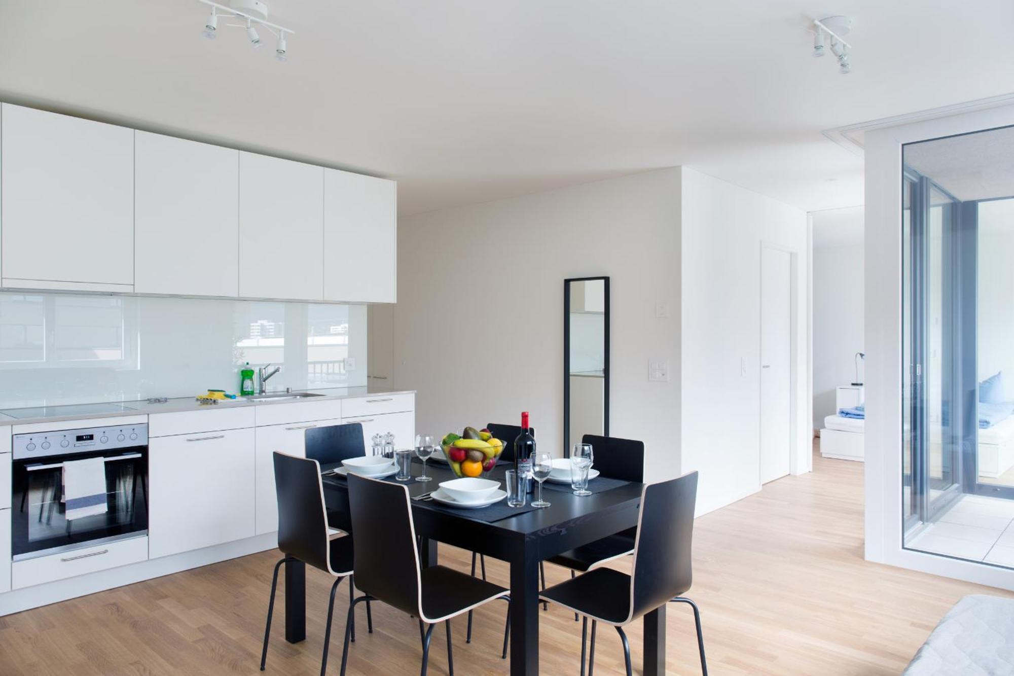 Hitrental Messe Apartments Basel Bagian luar foto
