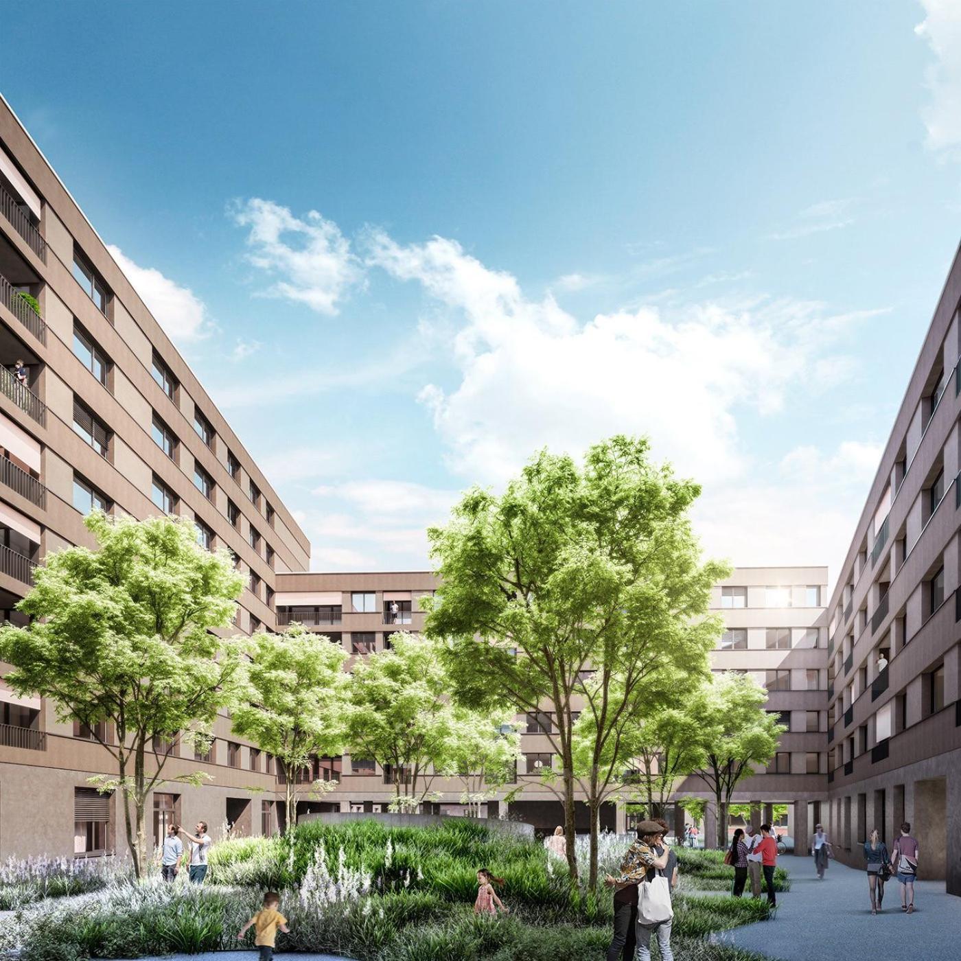Hitrental Messe Apartments Basel Bagian luar foto