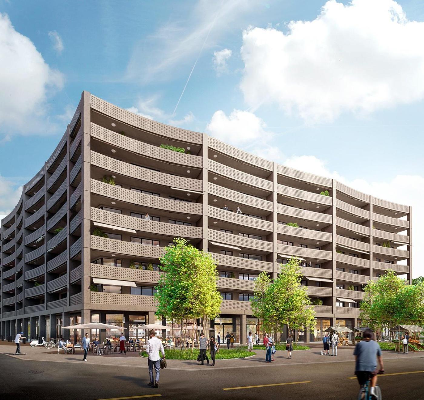 Hitrental Messe Apartments Basel Bagian luar foto