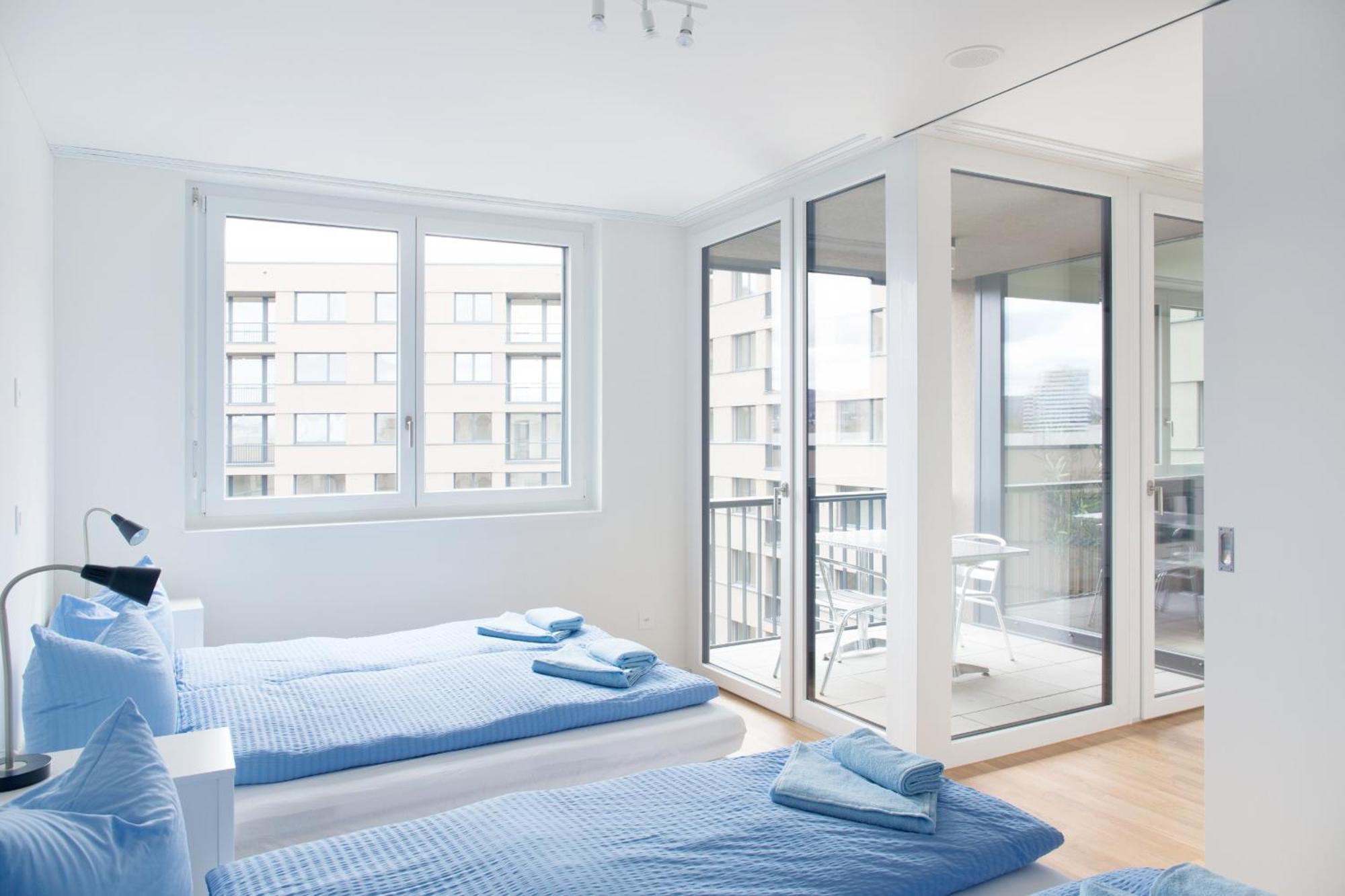Hitrental Messe Apartments Basel Bagian luar foto